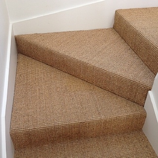 Heavy Castlemaine Sisal On Stairs